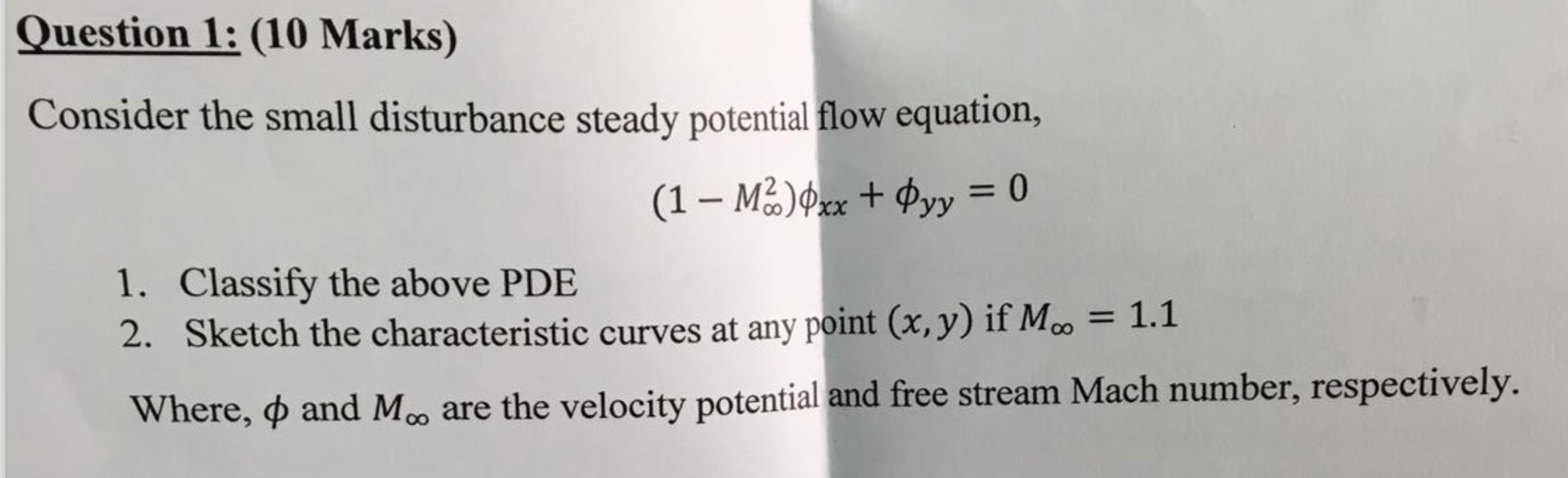 Question 1 : ( 1 0 Marks ) Consider the small