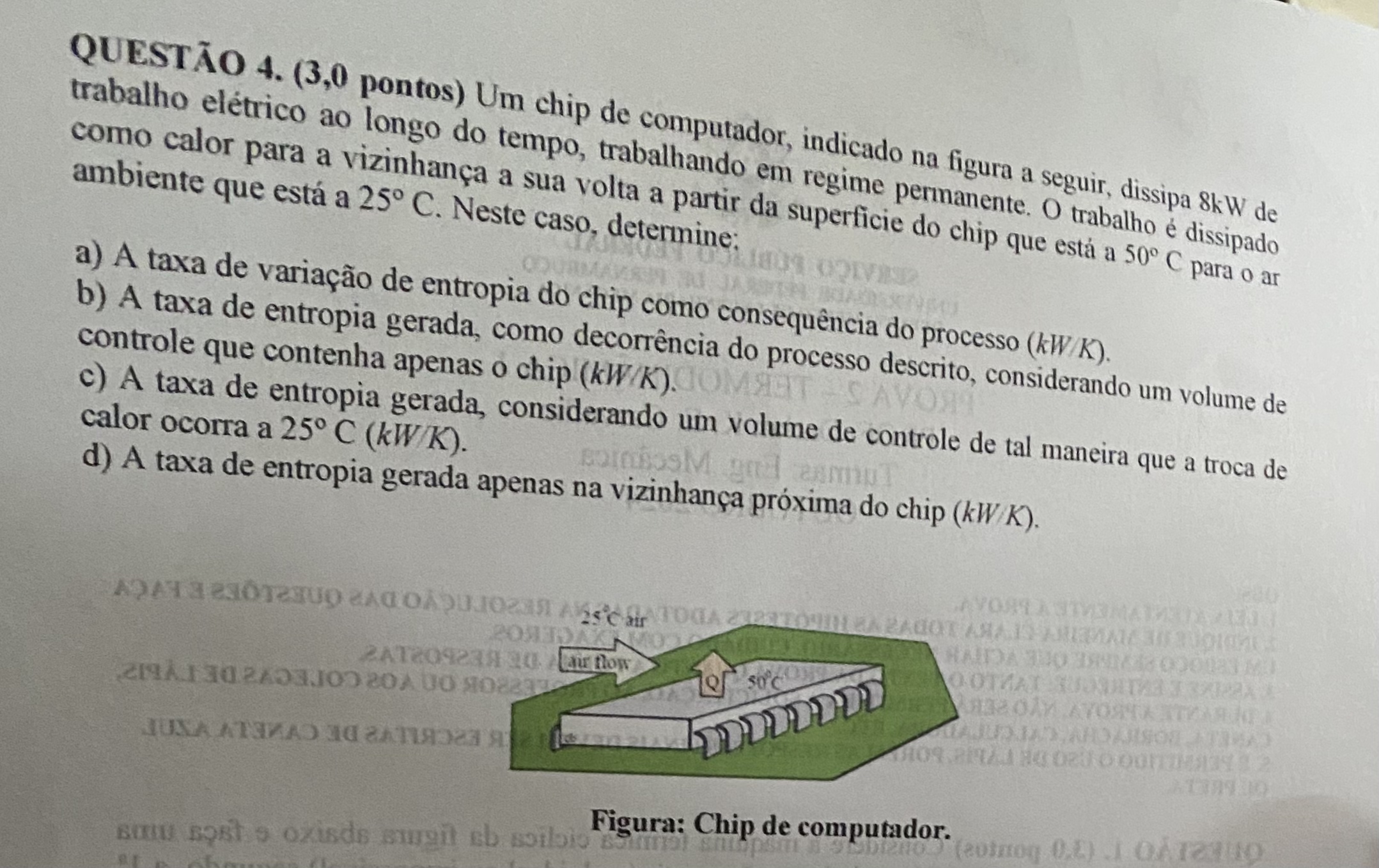 QUEST O 4 . ( 3 , 0 pontos ) Um chip de