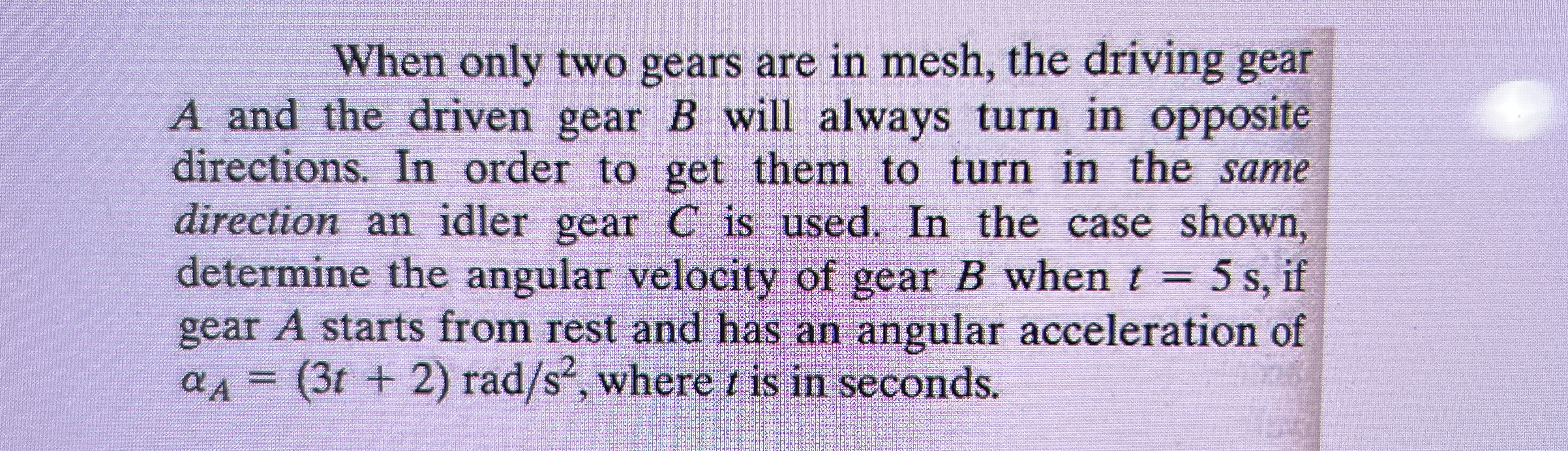 Just after the fan is turned on , the motor gives
