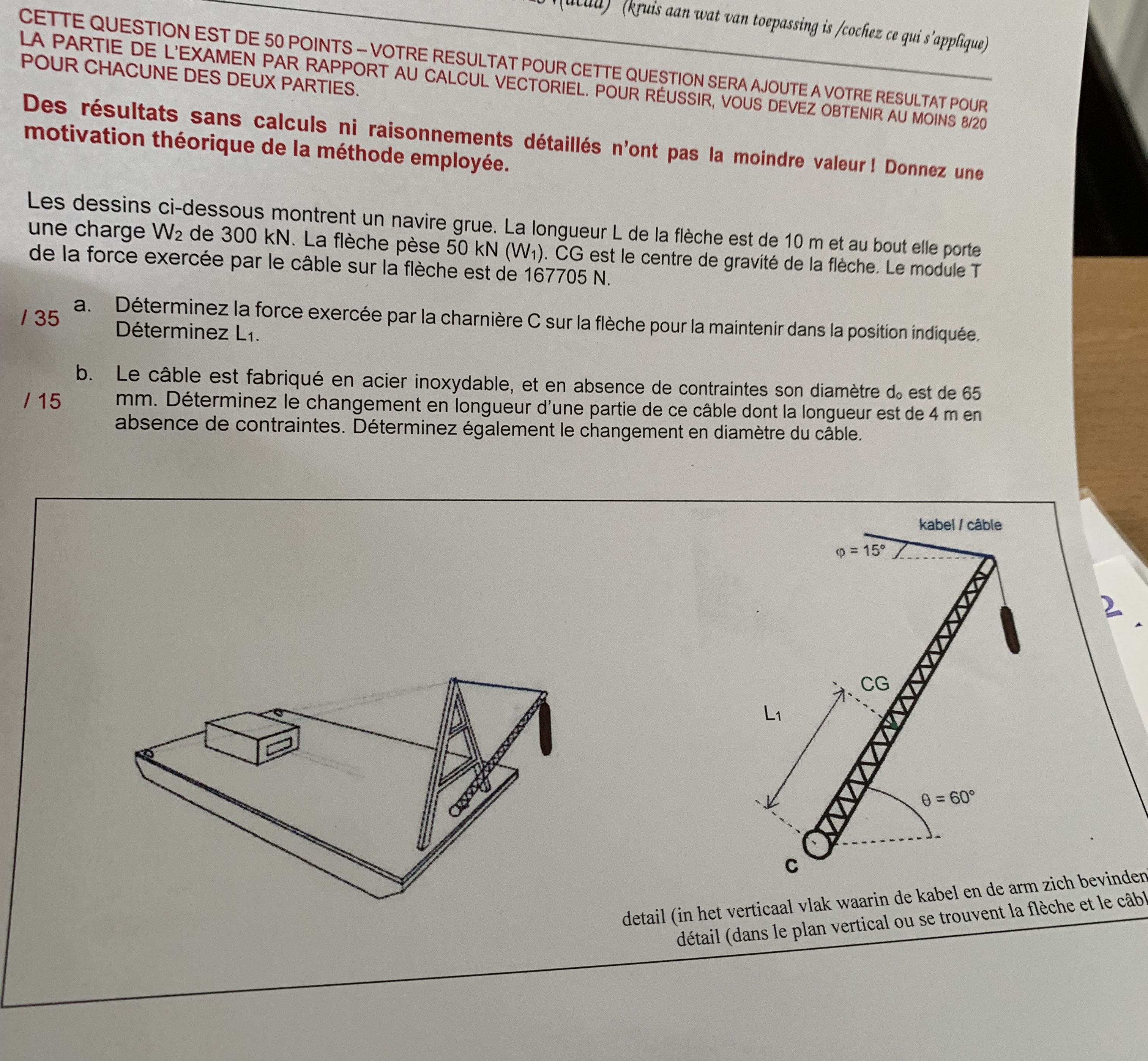 CETTE QUESTION EST DE 5 0 POINTS - VOTRE RESULTAT