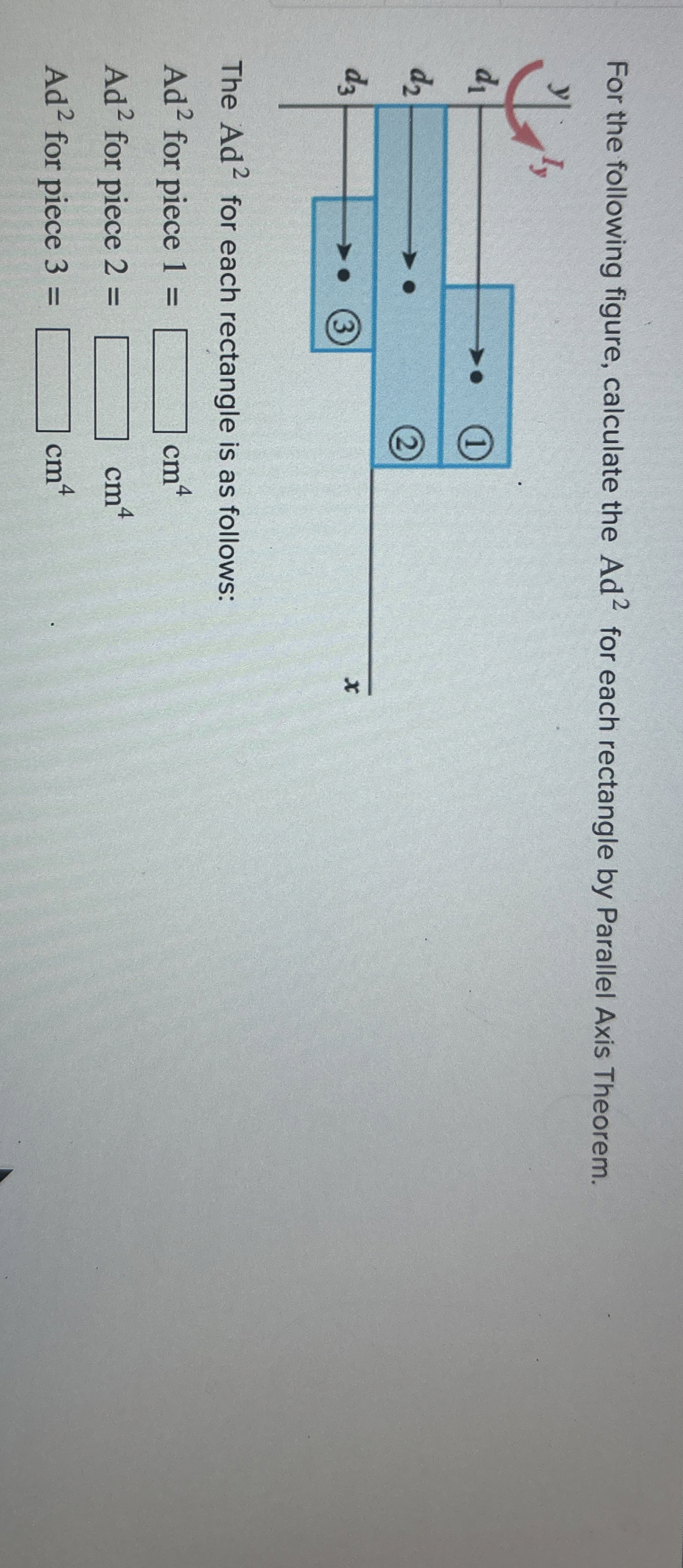 A built - un beam has the following crncs