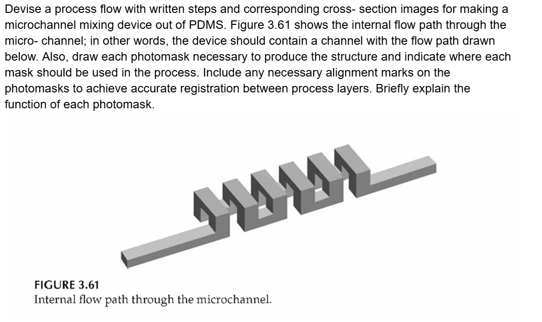 Devise a process flow with written steps and