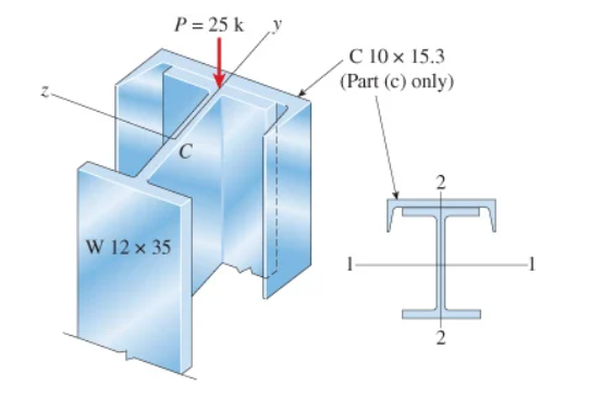 a short column constructed of a w 1 2 3 5 wide -