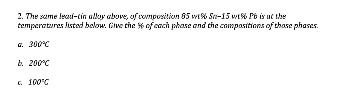 The same lead - tin alloy above, of composition 8