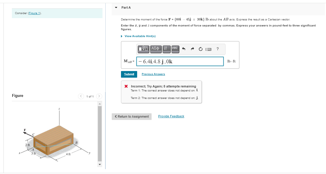 Consider ( Figure 1 ) . Part A Determine the