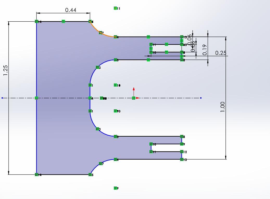 I need help fully defining this sketch in