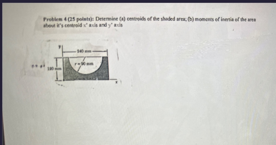 Problem 4 ( 2 5 points ) : Determine ( a )