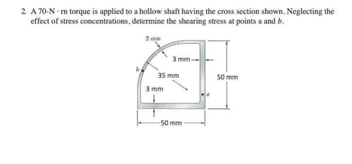 2 A 7 0 - N * r n torque is applied to a hollow