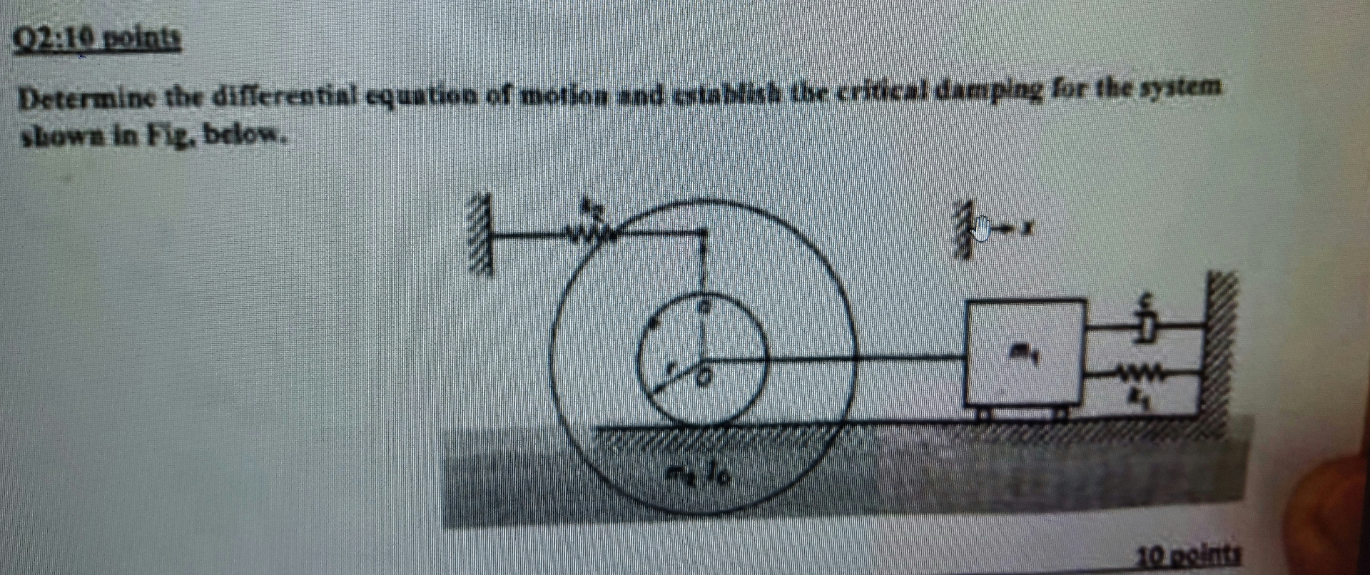 0 2 : 1 9 points Determine the differential