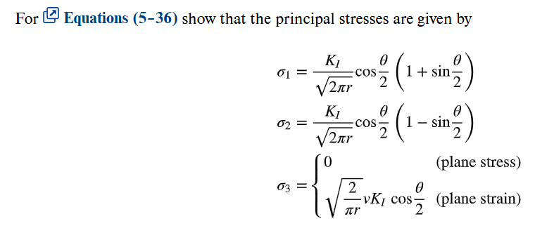 For ( ) / ( _ ( ( ) / ( ) ) ) Equations ( 5 - 3 6
