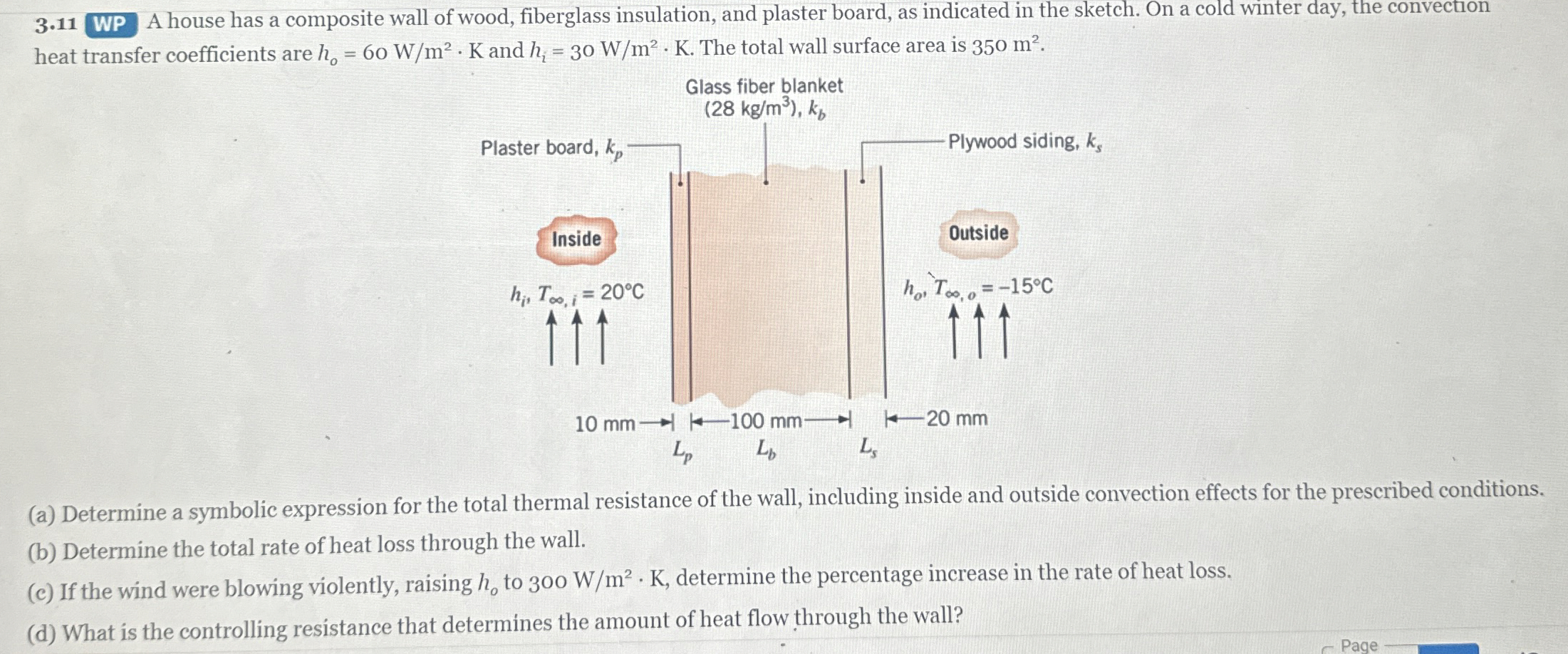 3 . 3 The rear window of an automobile is