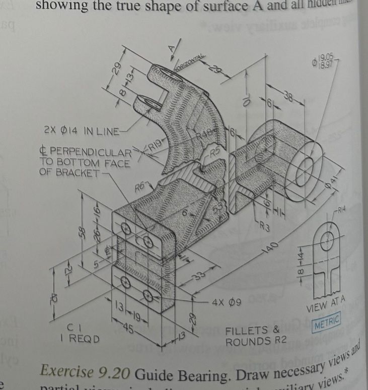 Exercise 9 . 2 0 Guide Bearing please show how to