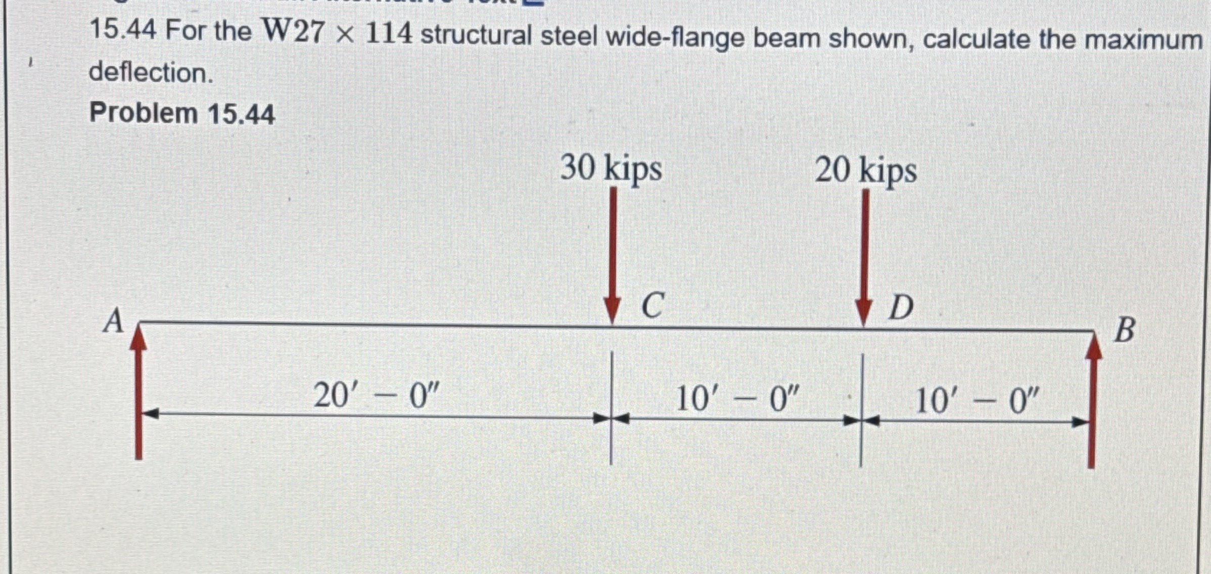 1 5 . 4 4 For the W 2 7 1 1 4 structural steel