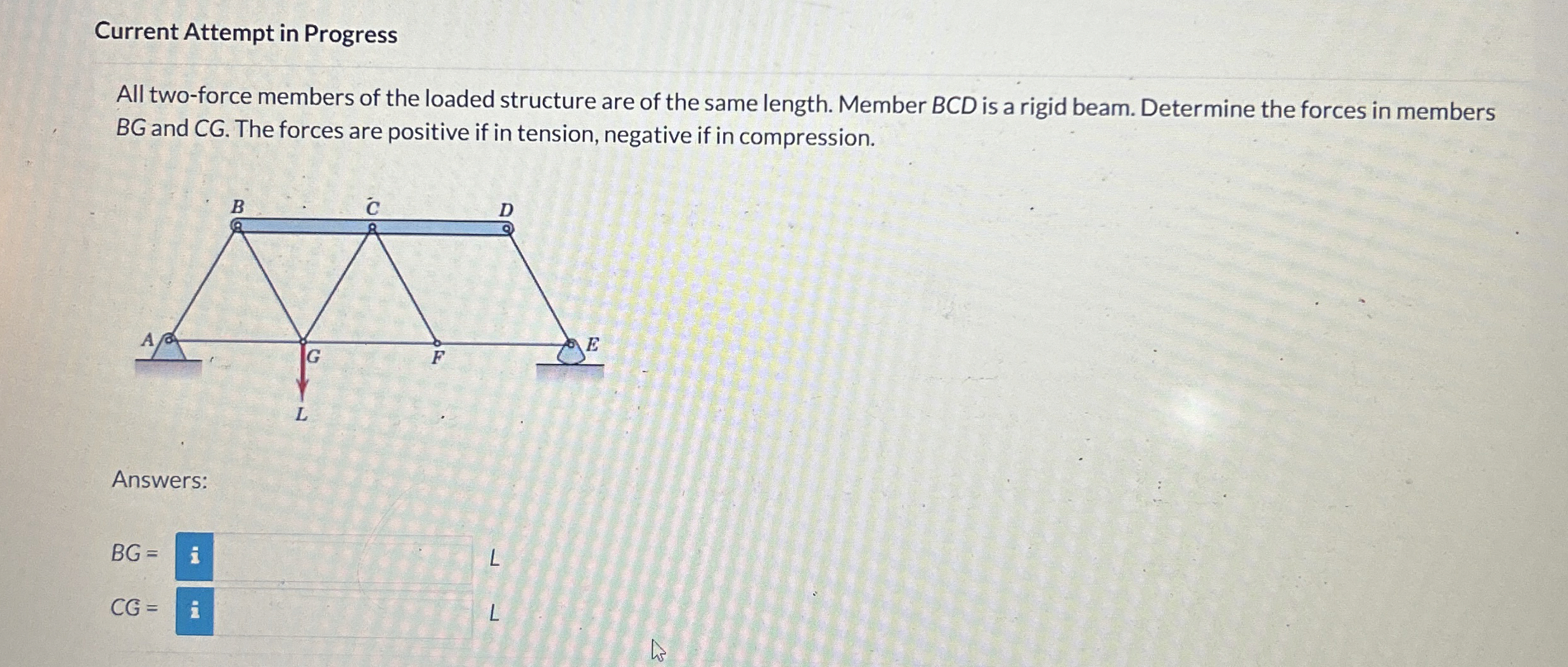 Current Attempt in Progress All two - force