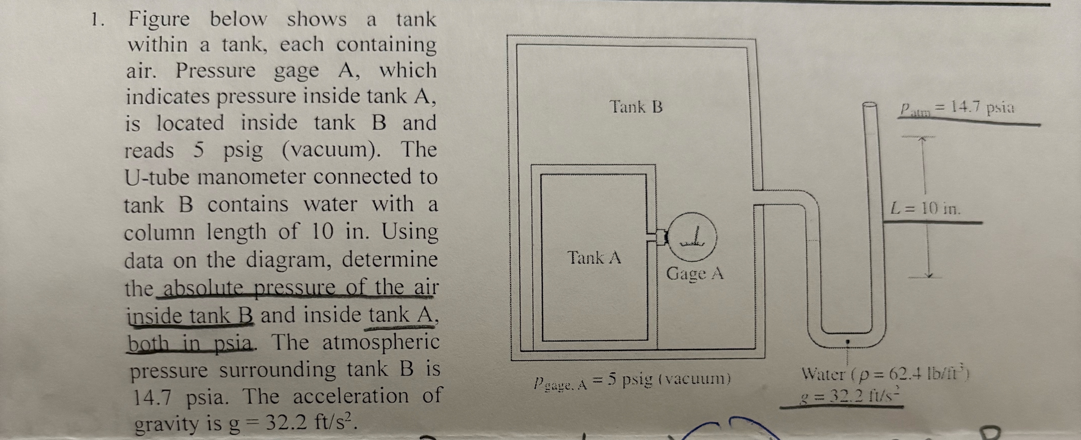 4 - 3 1 A 0 . 5 - m 3 rigid tank contains