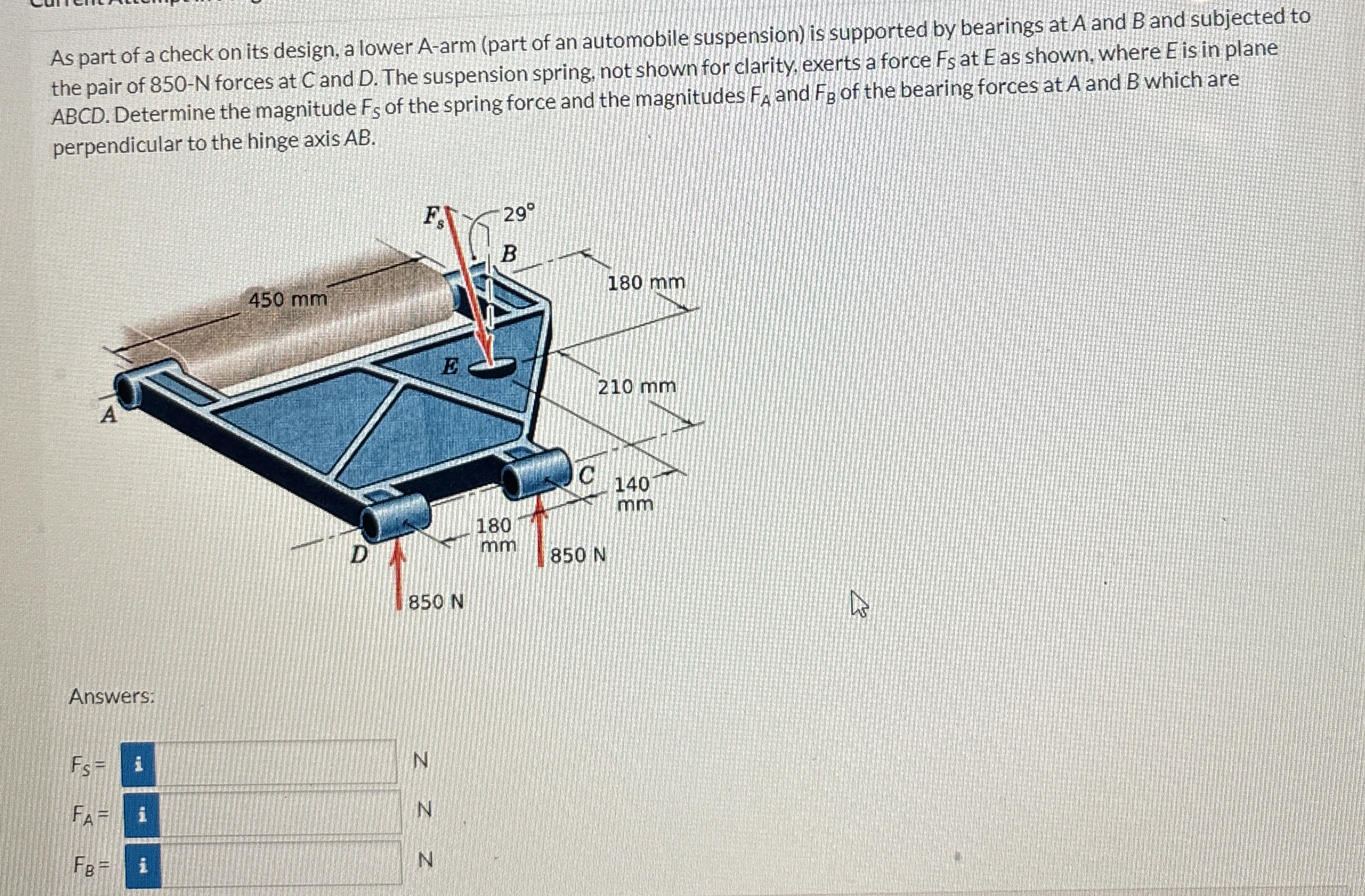 If the weight of the boom is negligible compared
