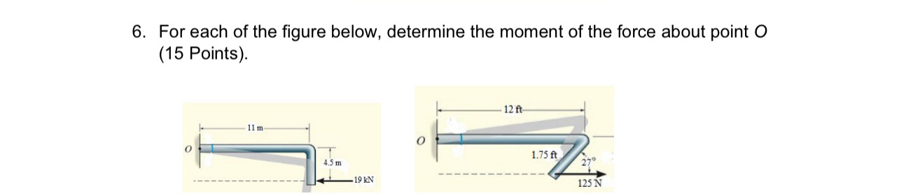 For each of the figure below, determine the