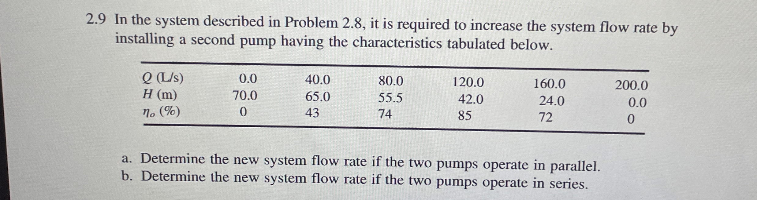 2 . 9 In the system described in Problem 2 . 8 ,
