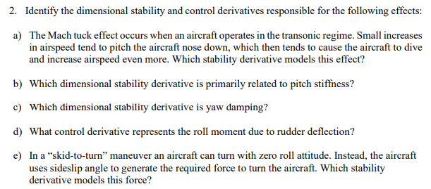 2 . Identify the dimensional stability and