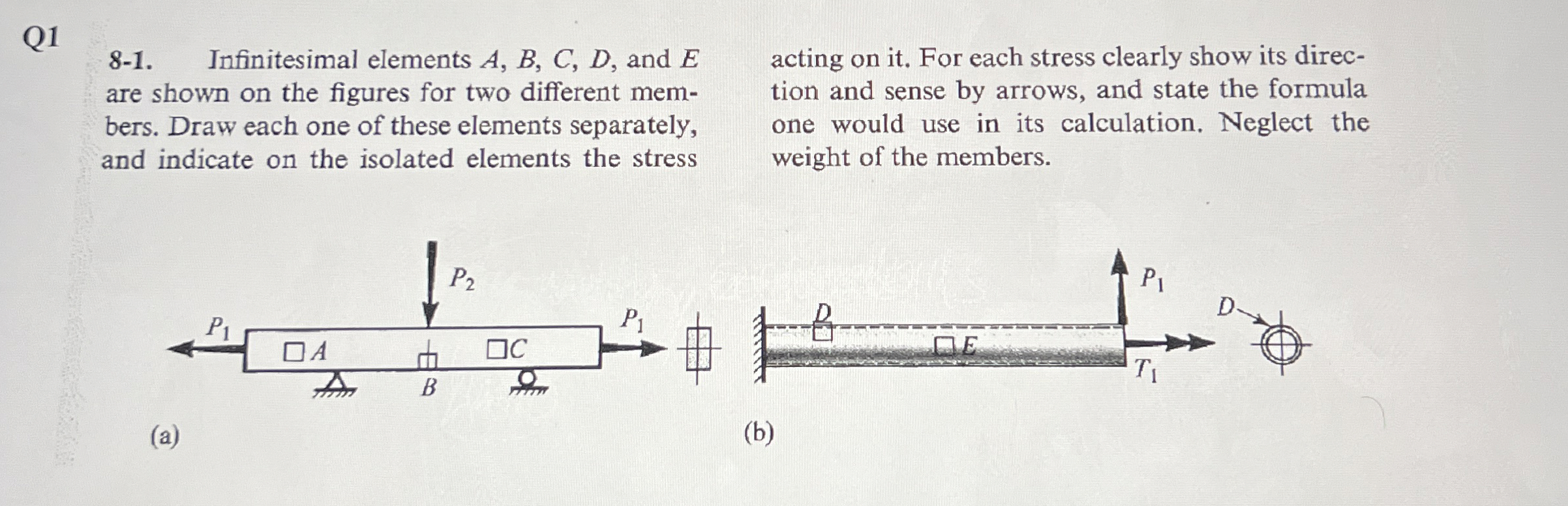 Q 1 8 - 1 . Infinitesimal elements A , B , C , D
