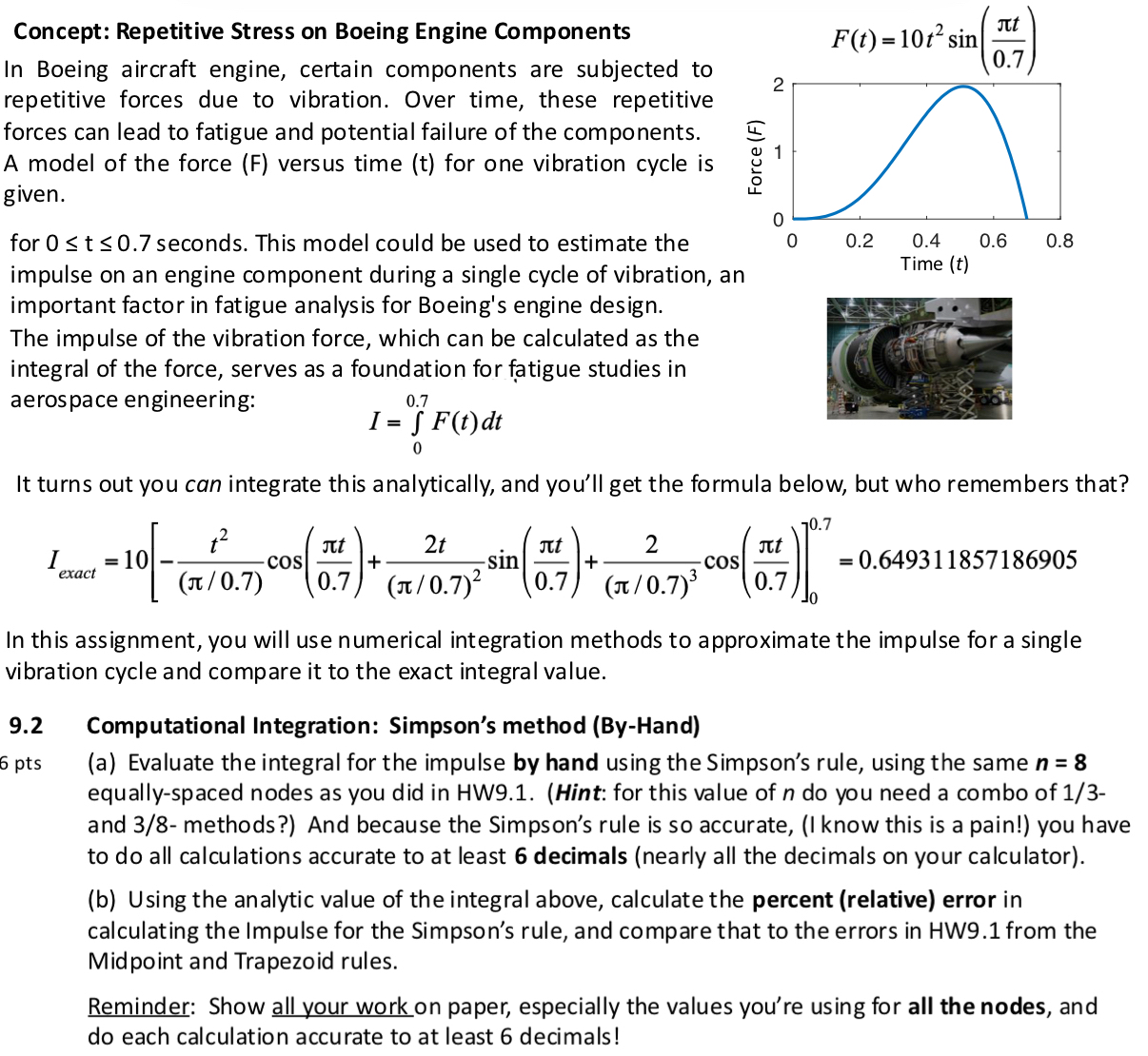 Concept: Repetitive Stress on Boeing Engine