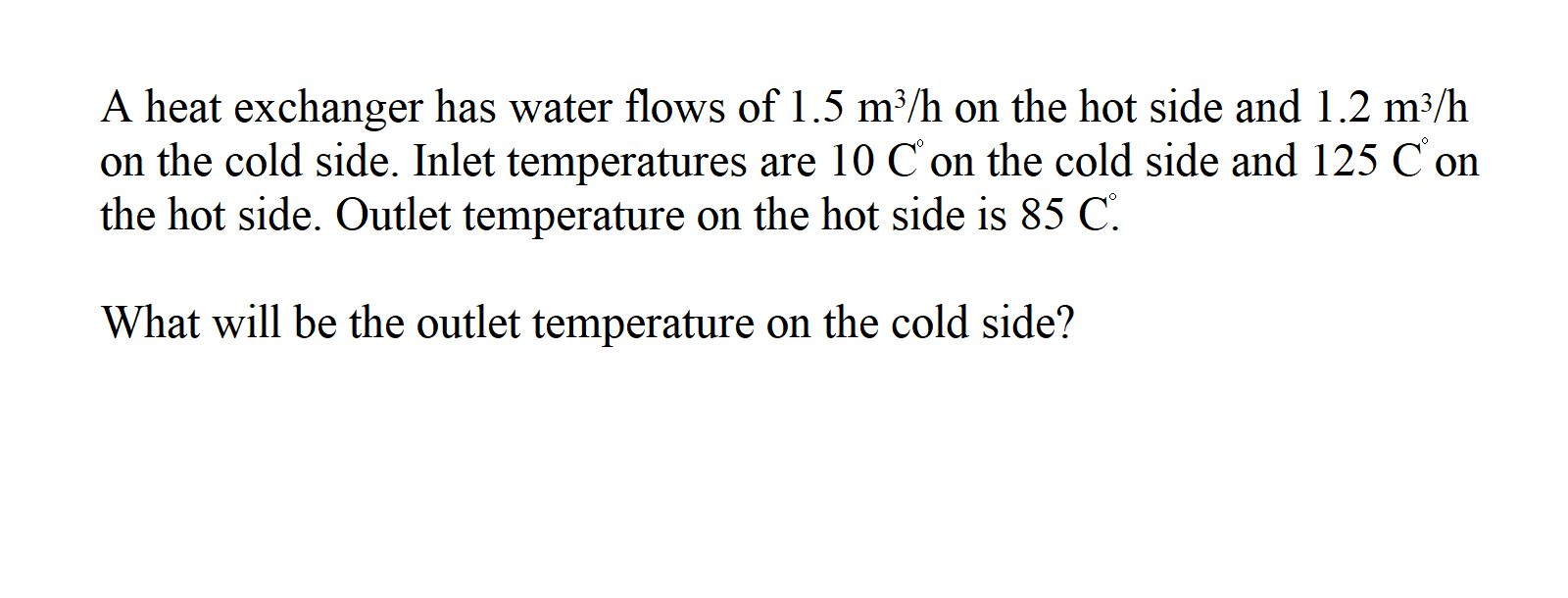 Heat exchanger ( see image )