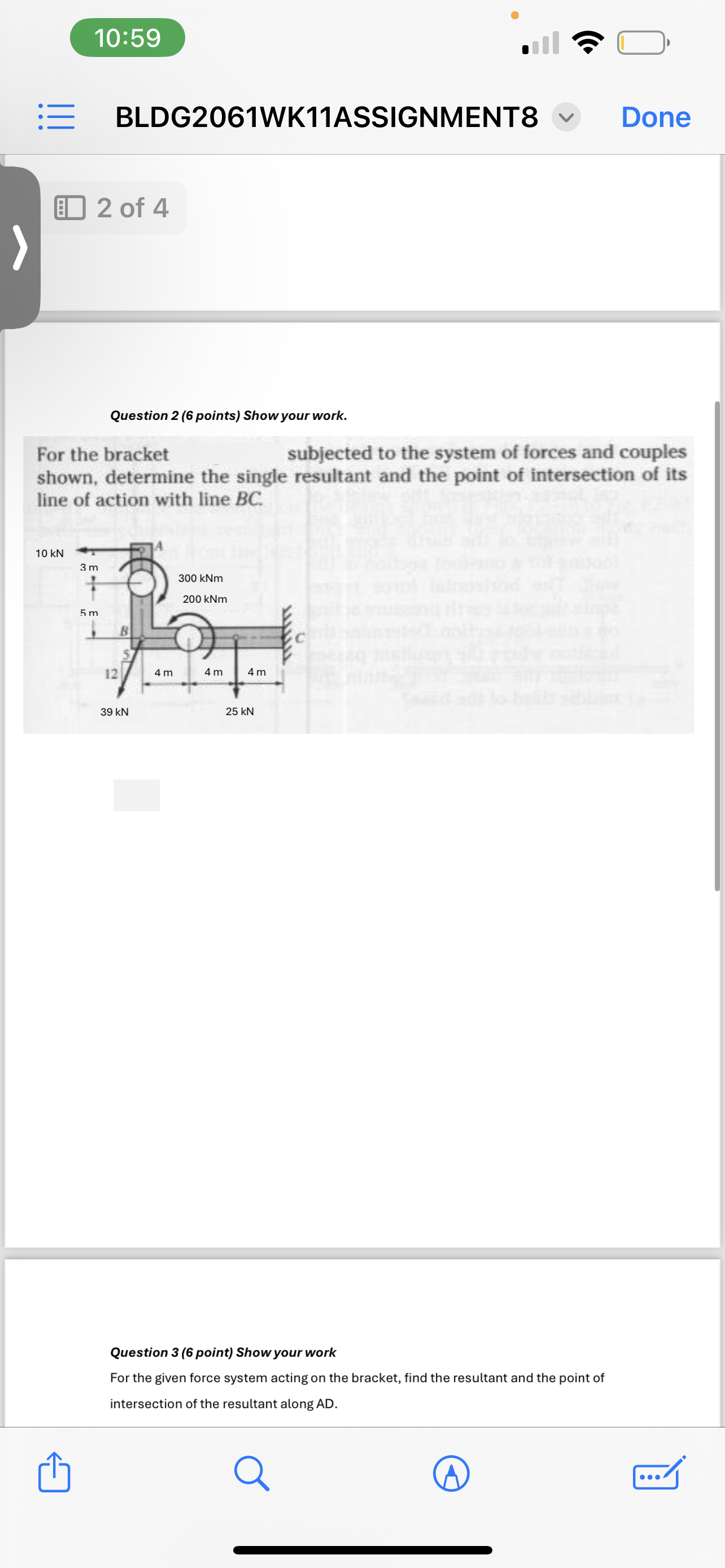 : BLDG 2 0 6 1 WK 1 1 ASSIGNMENT 8 Done 2 of 4
