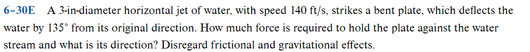 6 - 3 0 E A 3 - in - diameter horizontal jet of