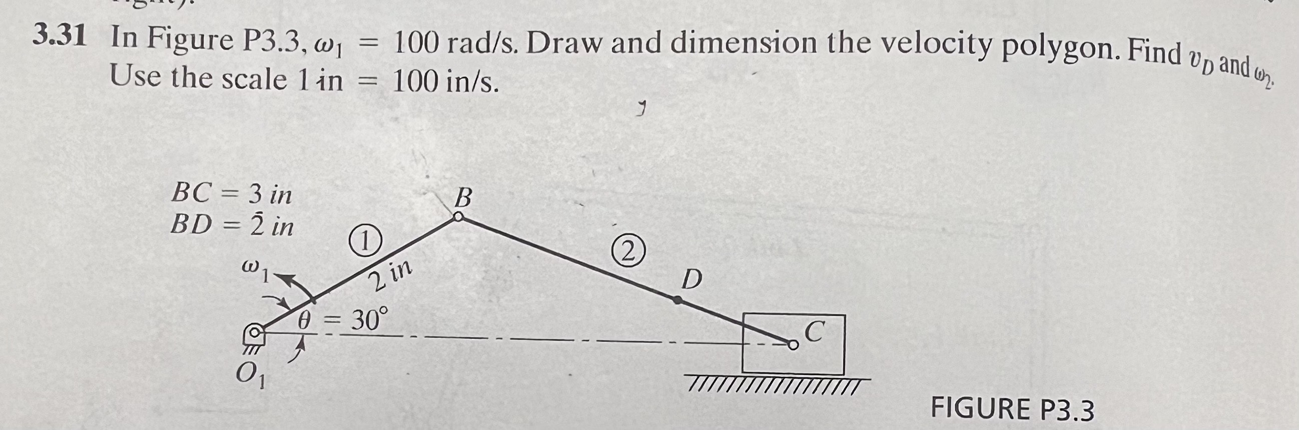 ( KINEMATICS AND DYNAMICS OF MACHINERY ) 3 . 3 1