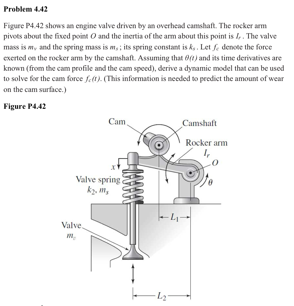 Problem 4 . 4 2 Figure P 4 . 4 2 shows an engine