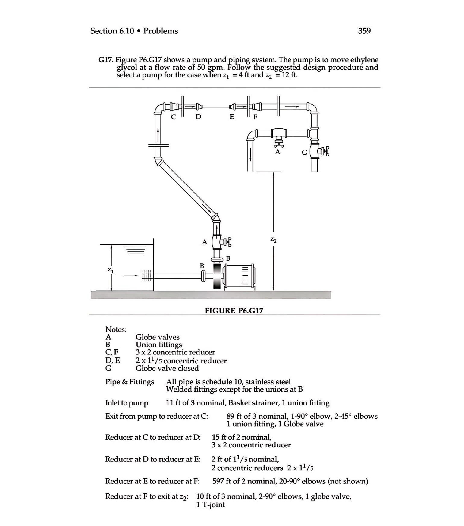Section 6 . 1 0 Problems 3 5 9 G 1 7 . Figure P 6