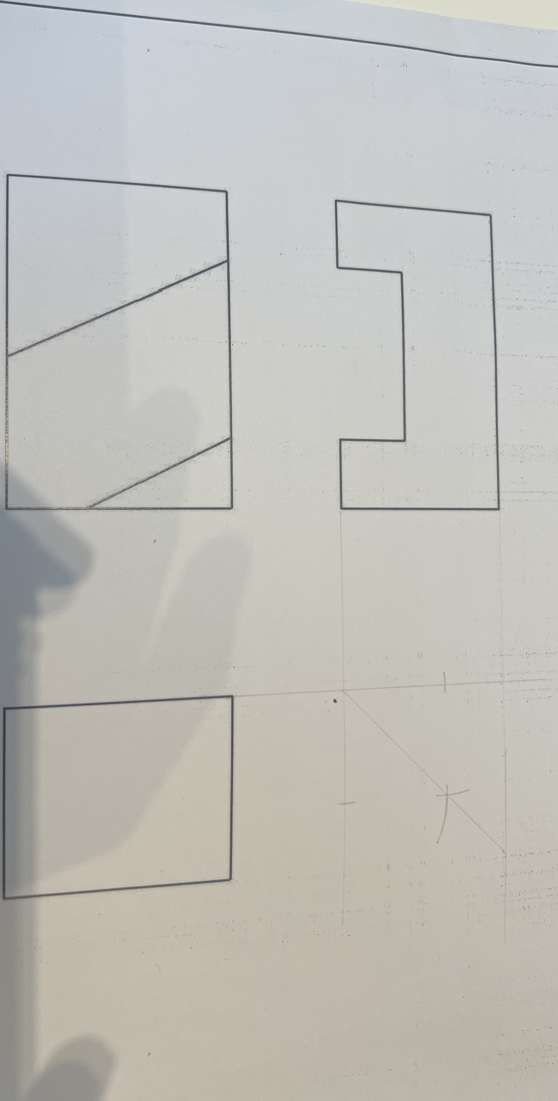 draw the lines that are missing in the