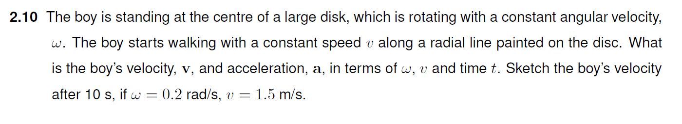 2 . 1 0 The boy is standing at the centre of a