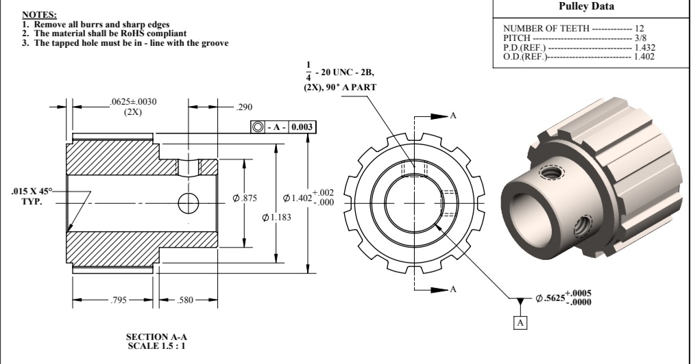 please create drawing on solidworkss with drawing