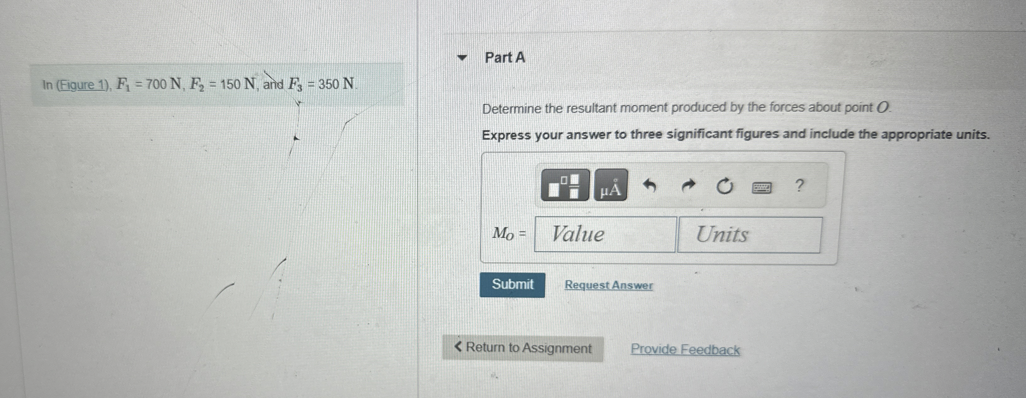 Figure 1 ) , F 1 = 7 0 0 N , F 2 = 1 5 0 N , and