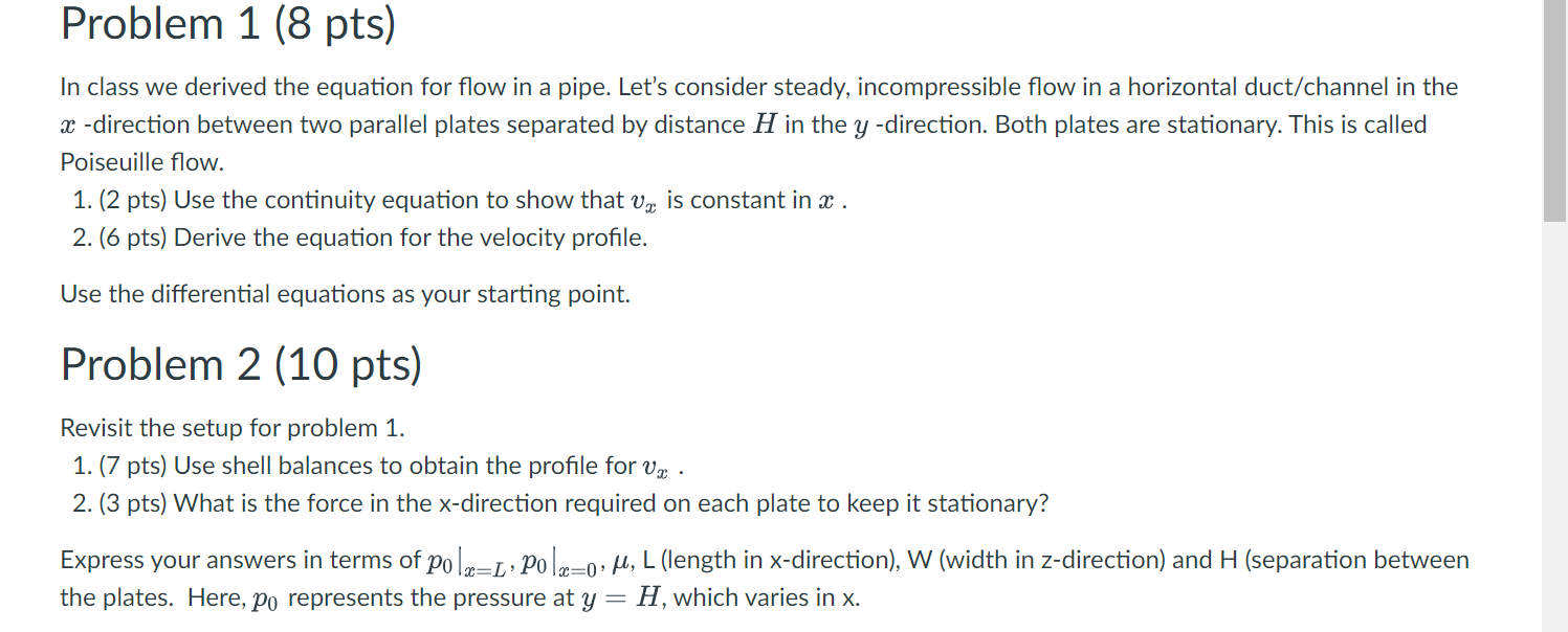 Problem 2 ( 1 0 pts ) Revisit the setup for