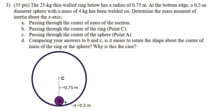 3 ) ( 3 5 pts \ ( ) \ ) The \ ( 2 5 - \ mathrm {