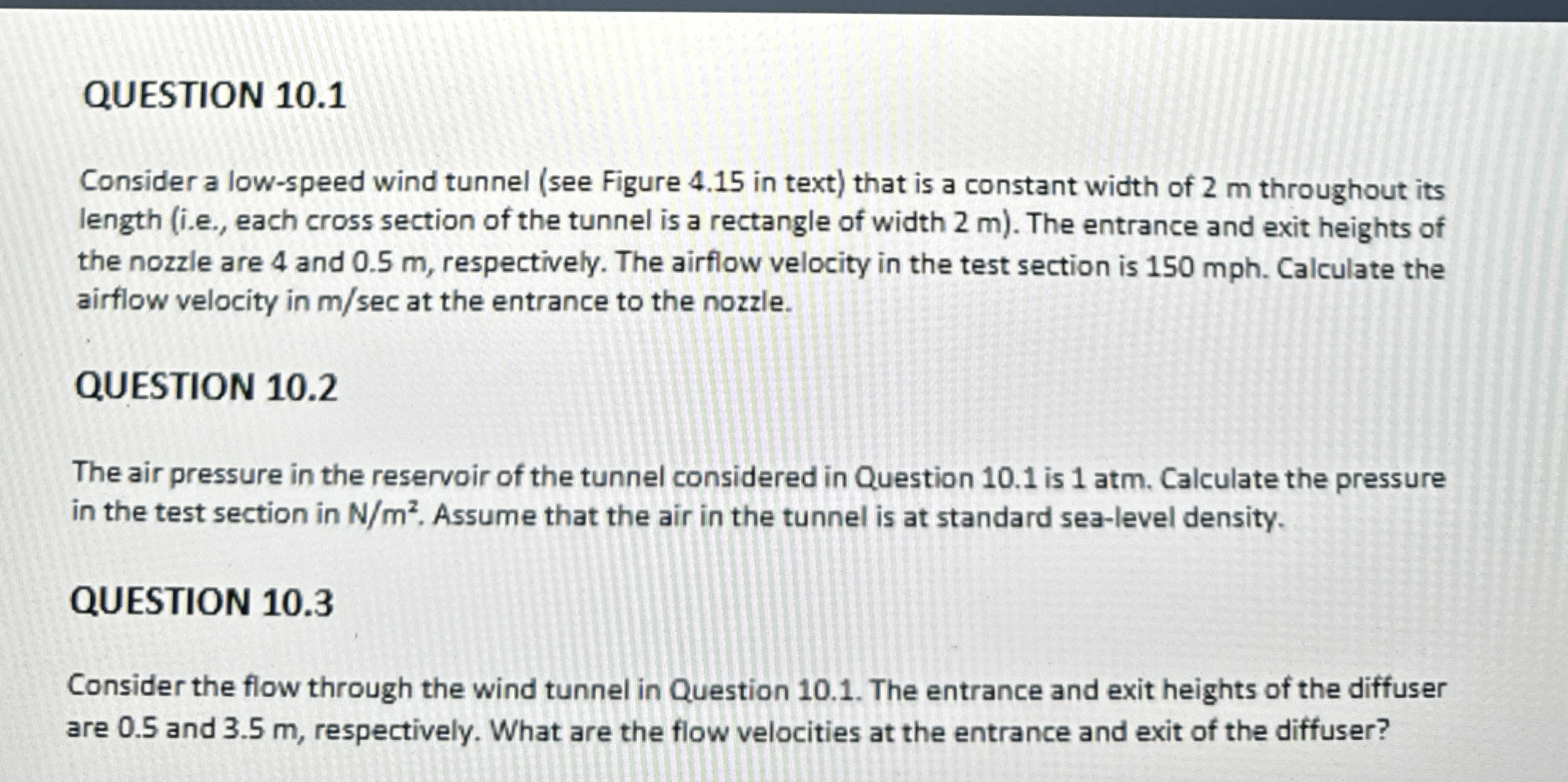 I NEED THE THIRD ( # 3 / 1 0 . 3 ) QUESTION