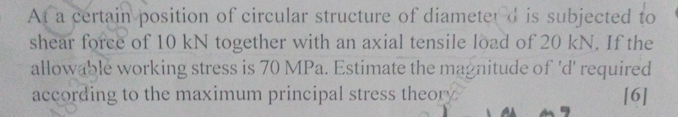 Ar a certain position of circular structure of