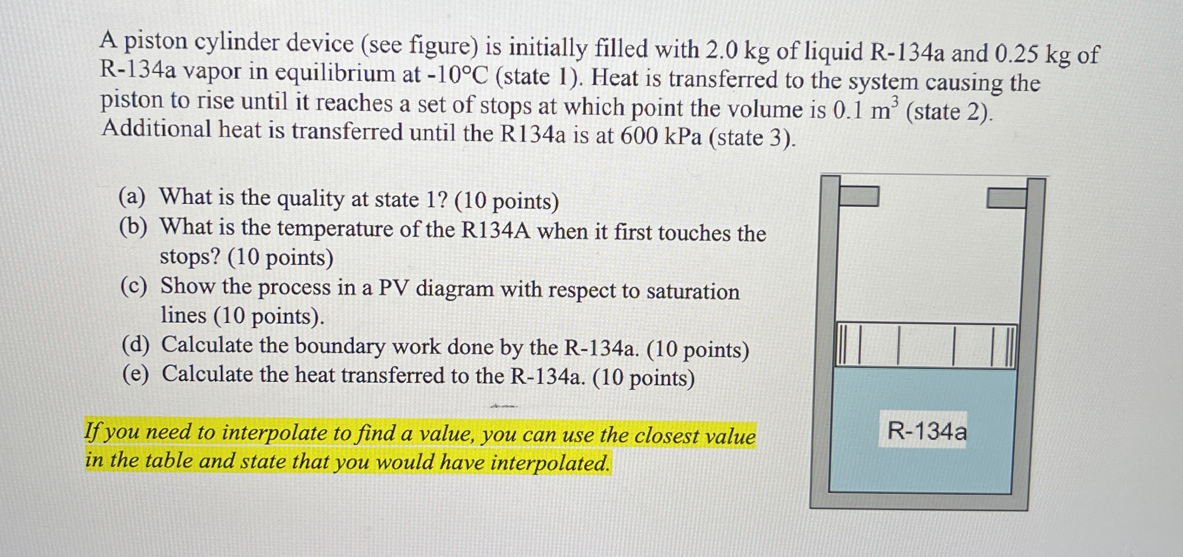 A piston cylinder device ( see figure ) is