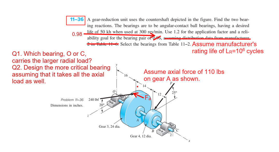 1 1 - 3 6 A gear - reduction unit uses the