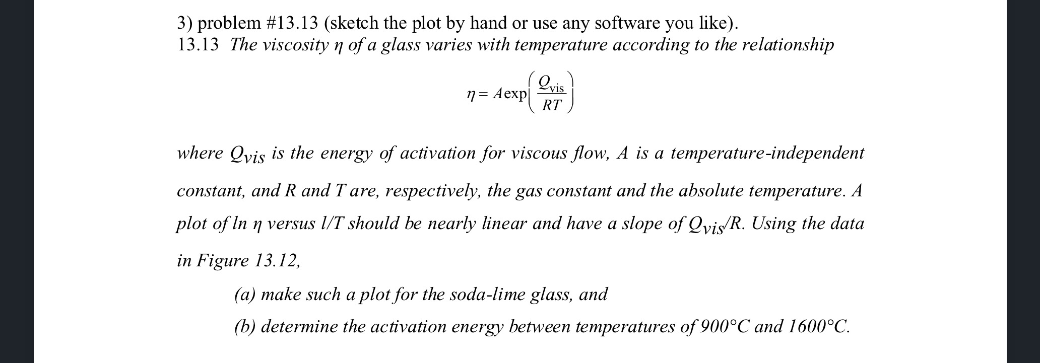 problem # 1 3 . 1 3 ( sketch the plot by hand or