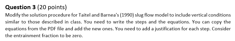 Question 3 ( 2 0 points ) Modify the solution