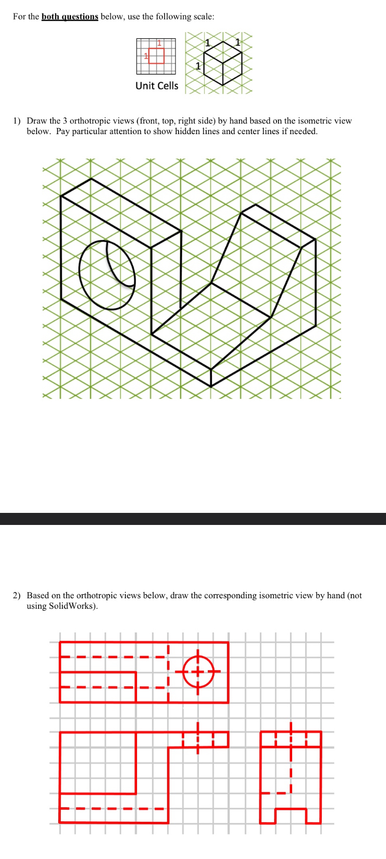 For the both questions below, use the following