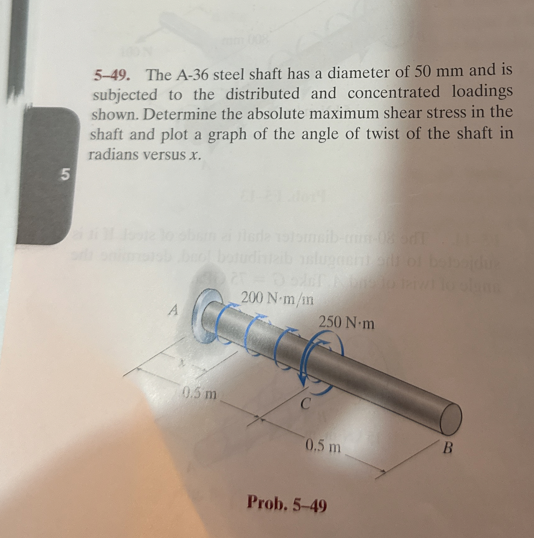 In each case determine the largest internal shear