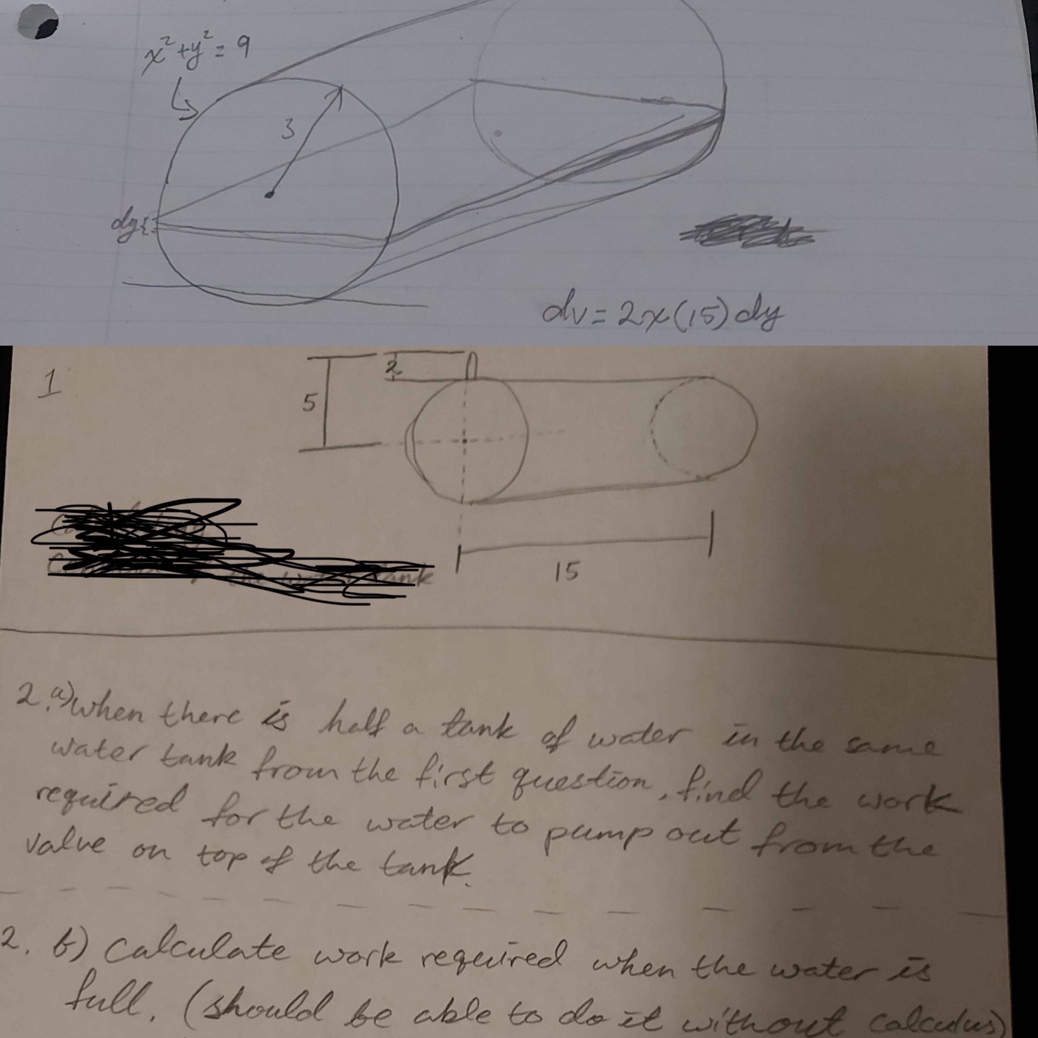 Use calculus to calculate: 2 a ) When there is