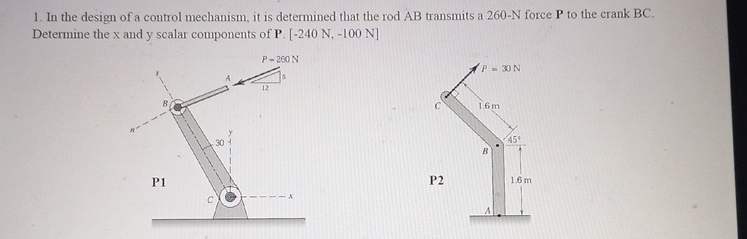 In the design of a control mechanism, it is