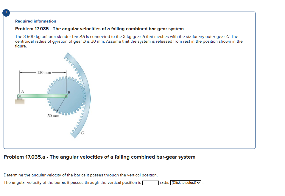 Required information Problem 1 7 . 0 3 5 - The