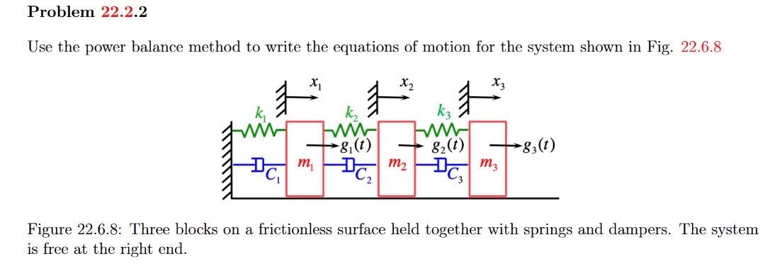 Problem 2 2 . 2 . 2 Use the power balance method