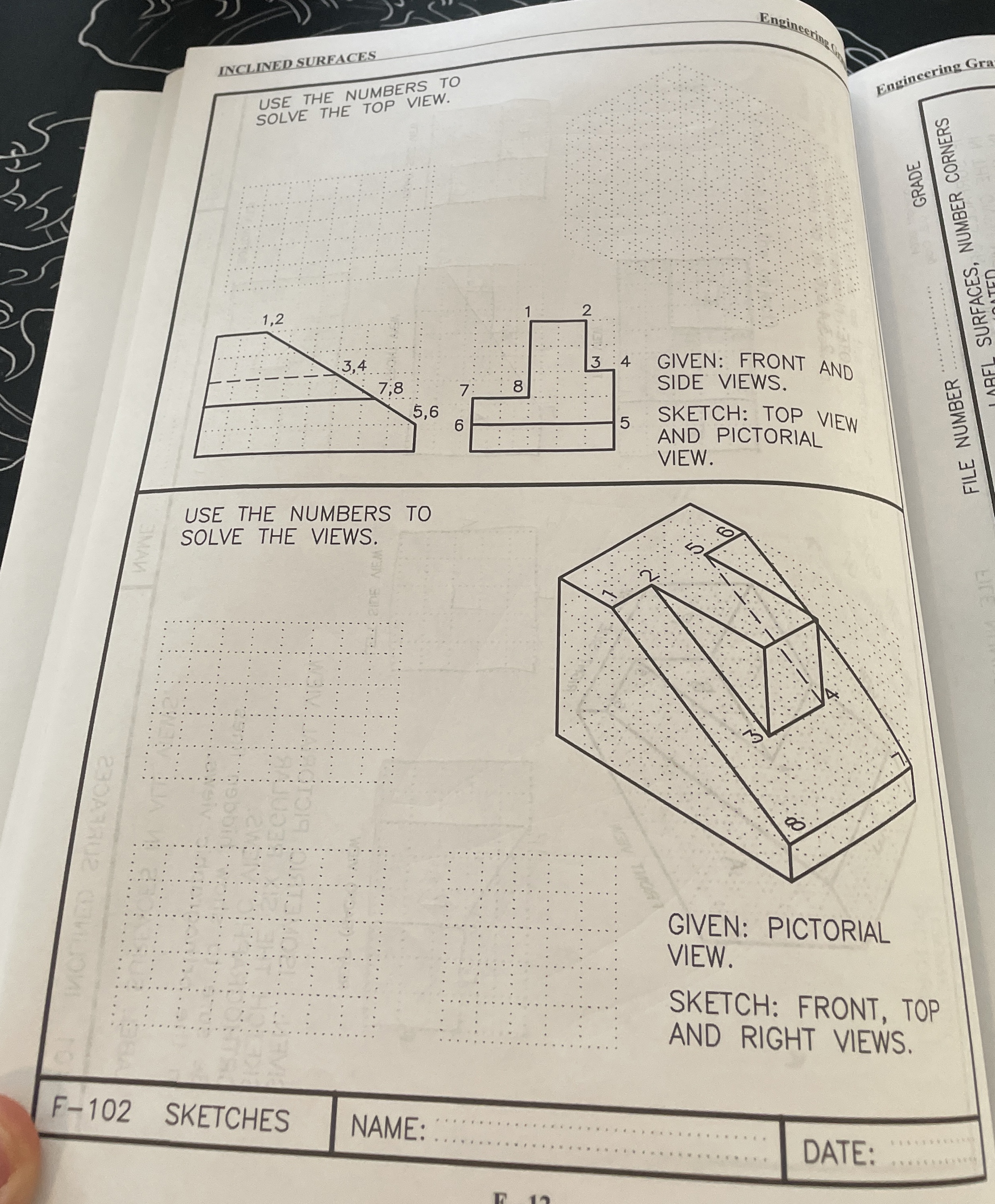 inCLINED SURFACESPlease help woth both im so